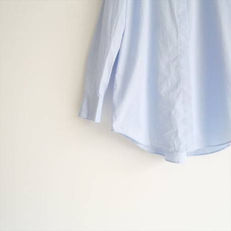 〇2023AW / AP STUDIO / スタンドカラーコットンロングシャツ / 23050586501030 / 2507-1213