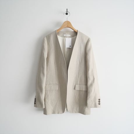 2022SS / 未使用 / Plage / Linen ジャケット / 22010922101010 / 2404-0491