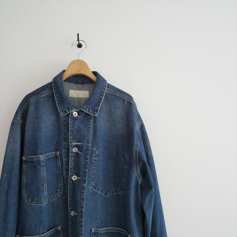 【新品未使用】今期完売品 plage coverall カバーオール plage デニムジャケット gジャン 「追加」coverall 3 レディース