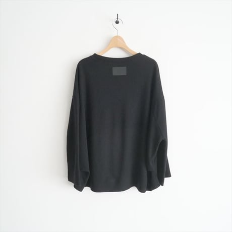 2023AW / COGTHEBIGSMOKE / GLENIS NARROW SLV TOP / WOOL MILLED JERSEY / 9101-153-719-1 / 2412-0541