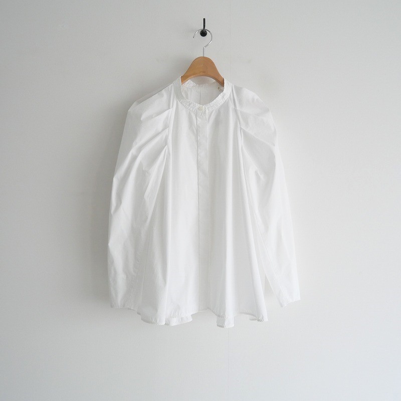 デザインワークス 翁安芸 ストレッチ ブロード タックスリーブ