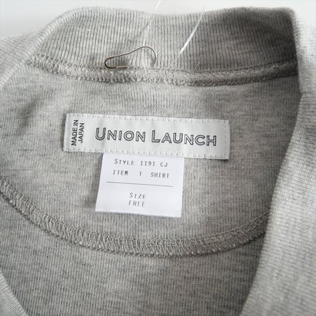 継続販売品 / IENA同型お取扱い / UNION LAUNCH / Long Sleeve Tee / 9910900255 / 2412-0062