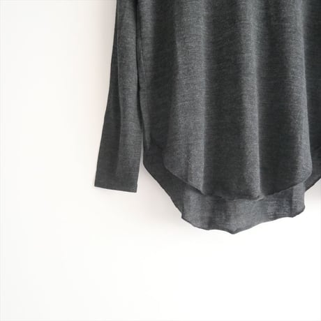 2022AW / 未使用 / SCENTOF / AP STUDIO / wool hoodie T-sh / 22070586302030 / 2404-0745