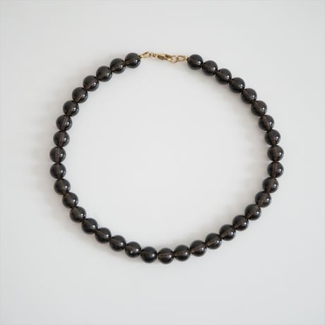 2024SS / TOMORROWLAND購入品 / Vermeer Studio / スモーキークオーツネックレス / 31012201027 / 2410-0499