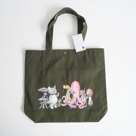 継続販売品 / ヒグチユウコさん / MOE絵本雑貨店 / トートバッグ せかいいちのねこ / 2503-1165
