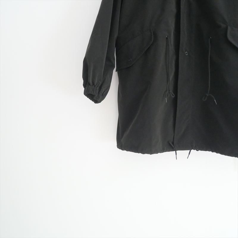 Spick and Span P/Ny 撥水スノーカモパーカーコート 黒 36 追加》P/Ny 撥水スノーカモパーカーコート（ミリタリー）｜Spick