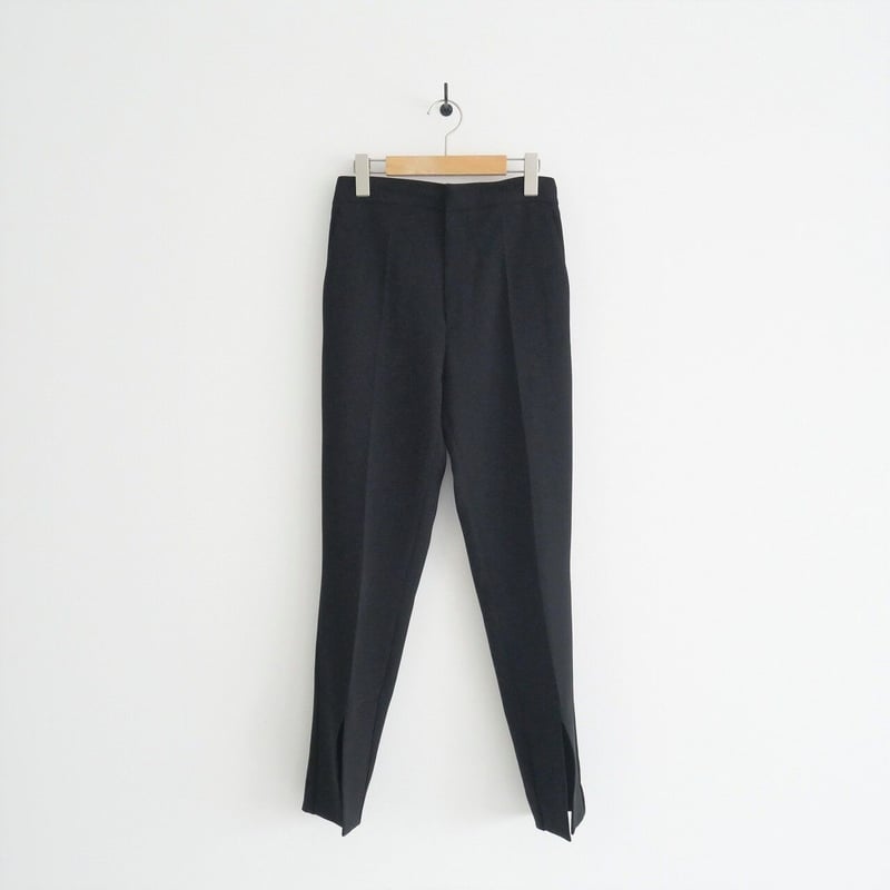 2021 / CINOH / SLIT BLACK パンツ / DEUXIEME CLASS 