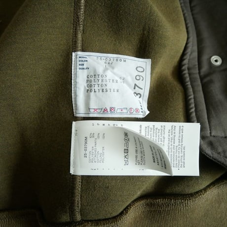 2025 sacai / Sponge Sweat Blouson / 25-03790M 2603-0919
