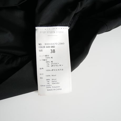 2024AW・人気完売品 / ENFOLD / COLOR-BLOC PULLOVER / 300HA470-2360 / 2510-1375