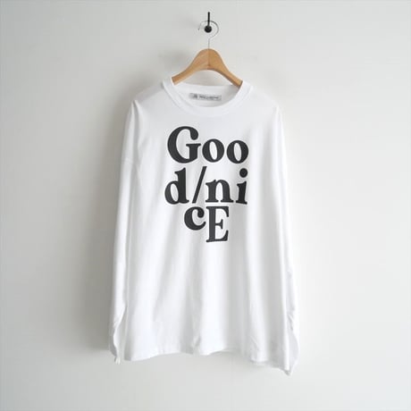 2023SS / 未使用 / journal standard luxe / プリントロンT(Good/nicE) / 23070440220040 / 2404-0755