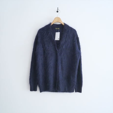 〇2023AW / Drawer / 12GカシミヤファーVネックカーディガン / 6515-299-0573 / 2505-1104
