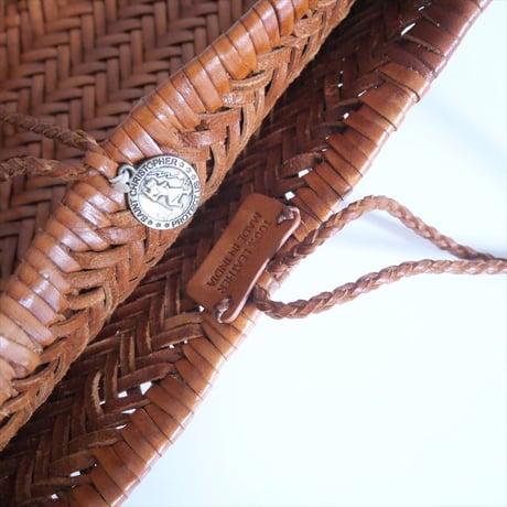 継続販売品 / DRAGON / レザーメッシュミニショルダーMINSU BAG / 8938 / 2407-0545