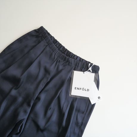 2023AW・人気完売品 / 未使用 / ENFOLD / RELAX ELASTIC WIDE-TROUSERS / 300GA631-0050 / 2508-0140