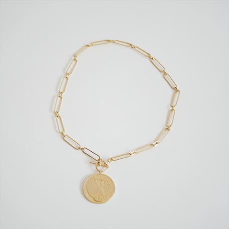 AP STUDIO別注 / JANIS SAVITT coin necklace 24091587000510 / 2604-1016