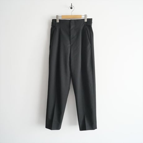 2024 / ATON / COMPACT WOOL  テーパードタッグパンツ / PRAGCM0106 / 2405-0590