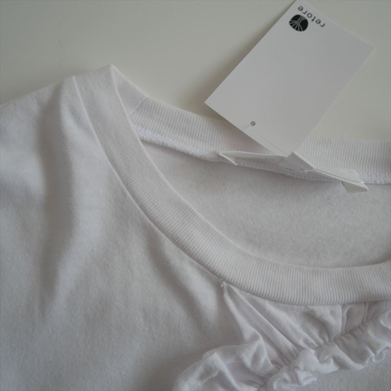 ENFOLD / RUFFLE HEXAGON-T-SHIRT / 300HS280-2780