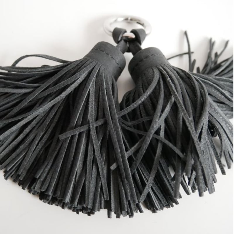 最終値下げ！新品未使用　J&M DAVIDSON タッセルチャーム 国内直営**J&M DAVIDSON** ダブルタッセル チャーム (J & M Davidson