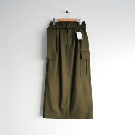 2023AW / SACRA / HIGH COUNT FLANNEL SKIRT / 123617121 / 2512-0930