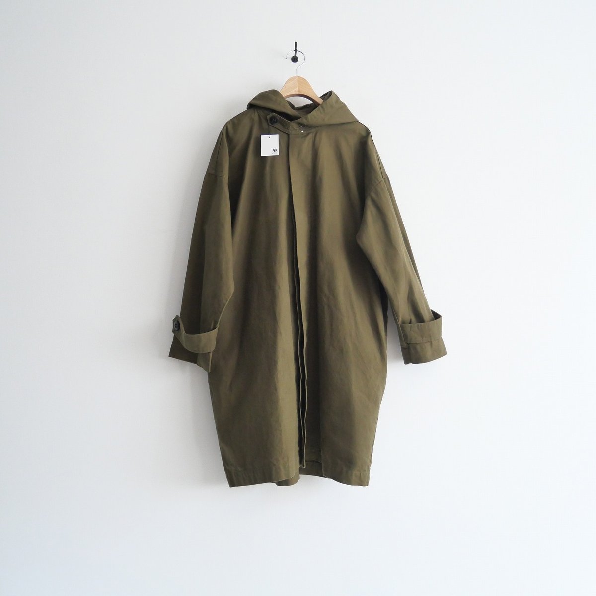 tannossa_basicフードコクーンコート tannossa_basicフードコクーンコート