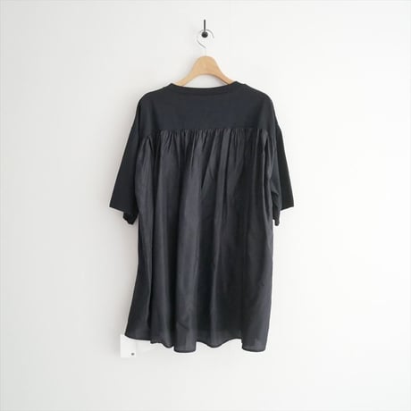2025SS 未使用 TOUJOURS ORGANIC FINE COTTON LIGHT JERSEY Combination T-shirt FM42XC07 2606-0366