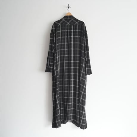 2022AW / L'Appartement別注 / REMI RELIEF / CHECK SHIRT DRESS / 22040570001830 / 2412-0087