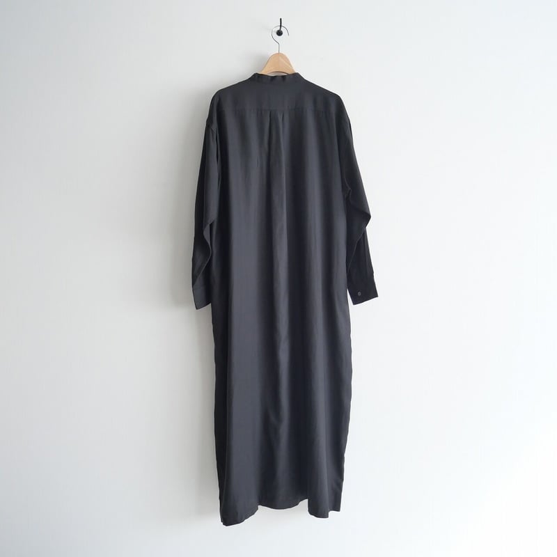 2022 / WIRROW / cupro cotton stand collar shirt