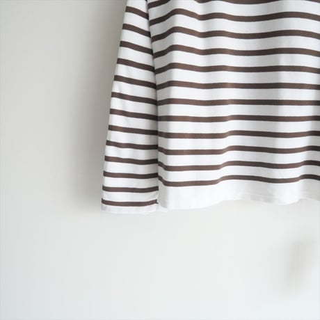 2022SS / 未使用 / L'Appartement別注 / GOOD GRIEF! / Border New L/S Tee / 22070560203130 / 2410-1458