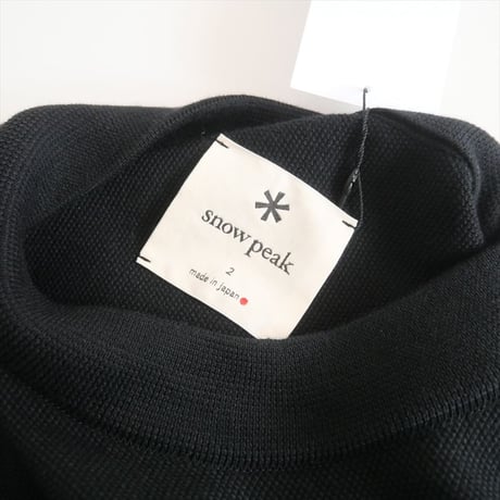 2023AW / Snow Peak / Co/Pe Knit Dress / KN-23AW001 / 2402-0641