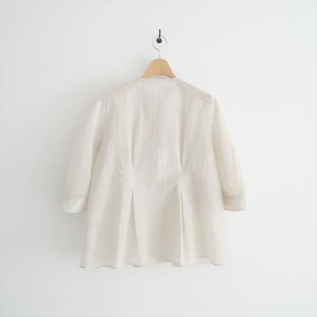 2024AW / 未使用 / IENA / スラブオーガンジーペプラムブラウス / 24051900108030 / 2504-2122