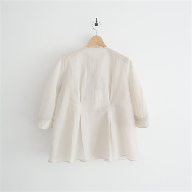 2024AW / 未使用 / IENA / スラブオーガンジーペプラムブラウス