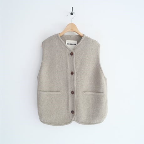 2024SS今季 / 未使用 / journal standard luxe購入品 / CORDERA / COTTON WAISTCOAT　ベスト / 2406-0188