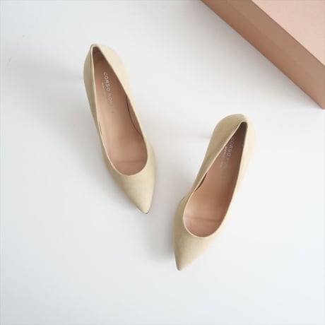2022SS / 未使用 / Plage購入品 / CORSO ROMA9  / SUEDEPUMP 65 スエードパンプス / 22093923000310 / 2405-0192