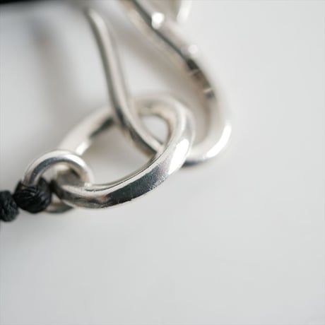 人気完売品 / R.ALAGAN / RECTANGLE STONE NECKLACE(BLACK ONYX) / L-33 / 2603-0132