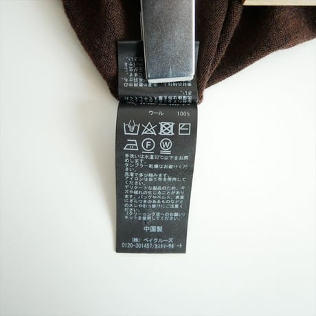 2024AW / IENA / ARKABA クルー半袖プルオーバー / 24080900492030 / 2512-2184