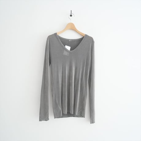 2024・人気完売品 / Whim Gazette / フロッキーバックシャンカットソー / WGZ1041106A0012 / 2506-0077
