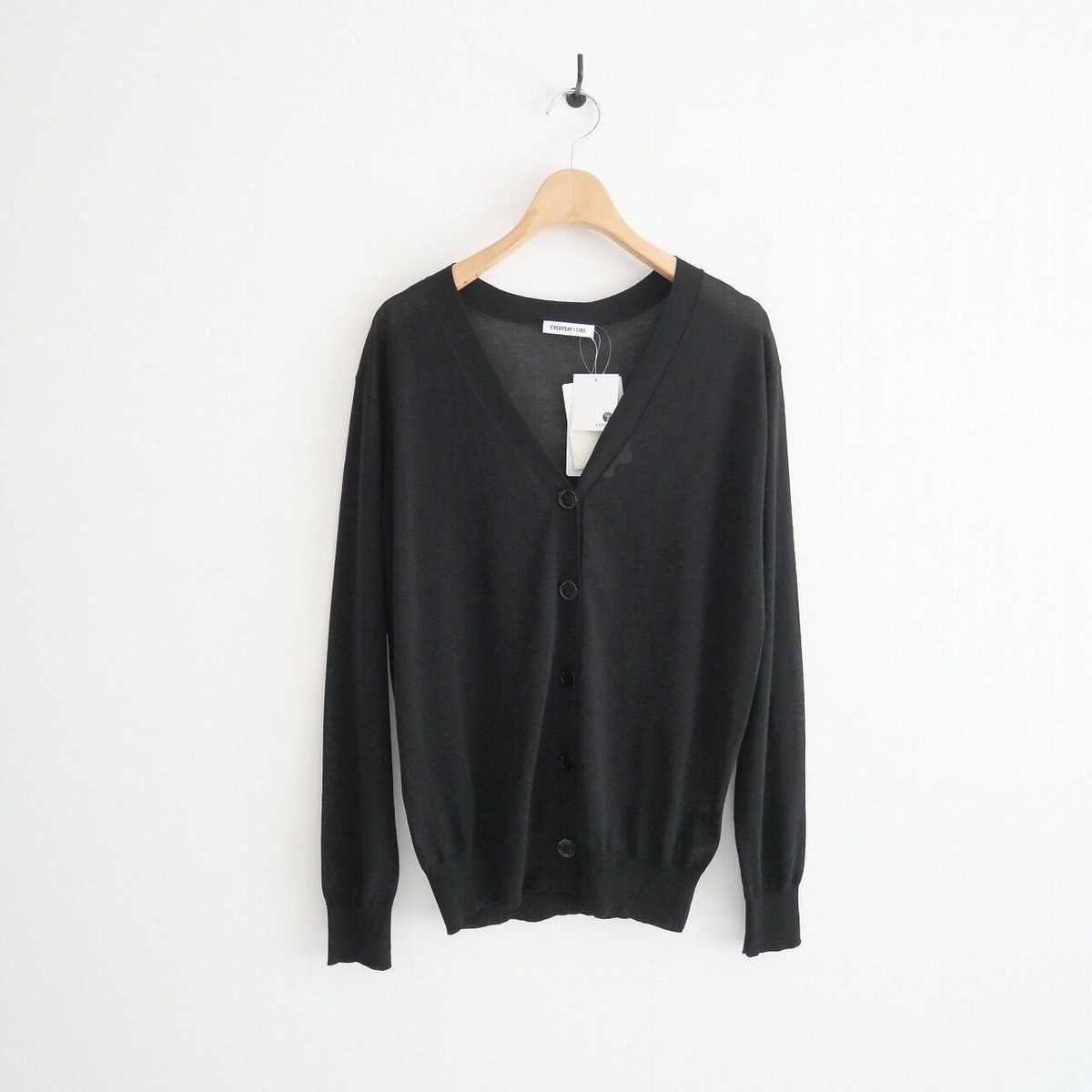 【新品・紙タグ付】ドゥーズィエムのCotton Sheer Vネックカーディガン 2023 / 未使用 / DEUXIEME CLASSE / Cotton Sheer Vネッ