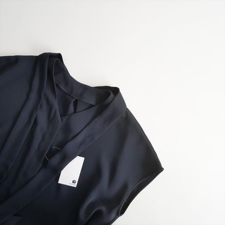 SOEJU / サテンショートスリーブボウタイブラウス / S-01-SB-050 / 2508-0846