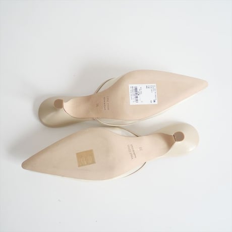 2024SS / 未使用 / ESTNATION購入品 / BRENTELLA / シアーミュールサンダル / 41-100-44-040379 / 2410-1078
