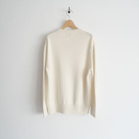 2023AW / Drawer / 7G天竺編みクルーネックニット / 6513-106-1099 / 2408-0186