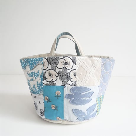 2025SS今季 / 未使用 / mina perhonen / ピースバッグ basket bag / pi0034 / 2506-0347