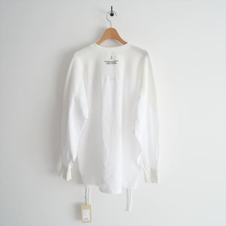 2024SS今季 / Curensology / ＜&RC＞ワッフルフットボールTシャツ / 996905 / 2406-0042