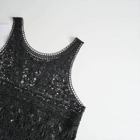継続販売品・人気完売品 / 未使用 / journal standard luxe / レースMIX ノースリーブブラウス / 24050440013010 / 2505-2096