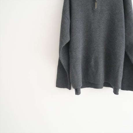 2022AW / 未使用 / L'Appartement購入品 / GOOD GRIEF! / Knit Zipped Pullover / 22080560207430 / 2403-1098