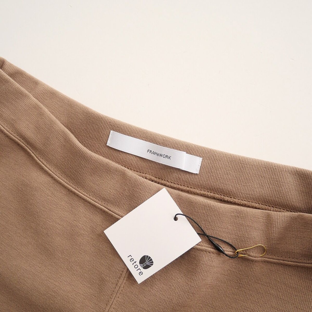 2021AW / FRAMeWORK / ダブルフェイスジャージーフレアスカート / 2210 