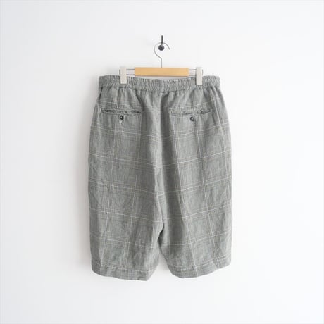 2023SS / 未使用 / journal standard luxe購入品 / BARENA / LINEN CHECKED SHORTS / 23030450000010 / 2405-0576