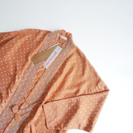 2025SS 未使用 TOWAVASE silk robe Bonbon 25-0005S 2606-0139