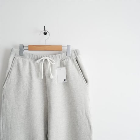 2024AW / chimala  / TOP GRAY VINTAGE SWEAT PANT / 2511-0463