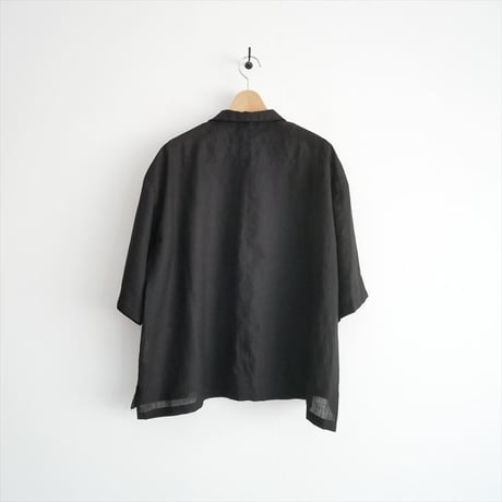 継続販売品 / NO CONTROL AIR / スラブトリアセテート・ガーゼ　6分袖1枚襟シャツ / 2508-2208