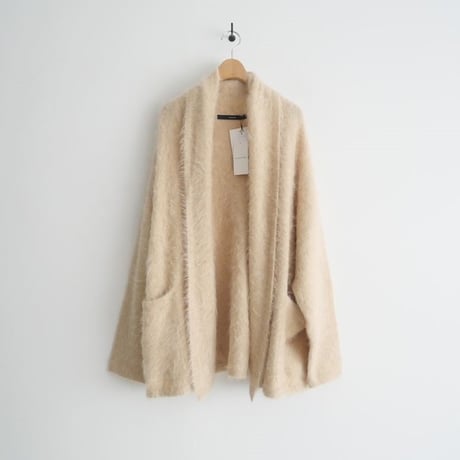 2023AW / 未使用 / FRAMeWORK / ALPACA MIX FUR ガウンカーディガン / 23080220206040 / 2402-0510