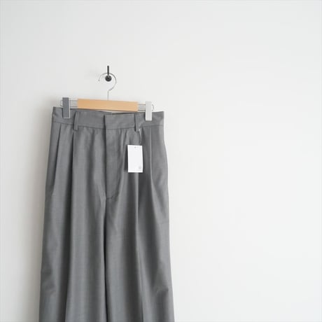 2023SS・人気完売品 / DEUXIEME CLASSE / WOOL TRO タックパンツ / 23030500420010 / 2503-0874